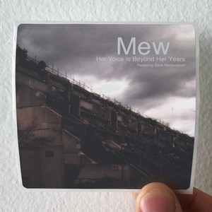 Mew Her Voice Is Beyond Her Years Album Cover Sticker