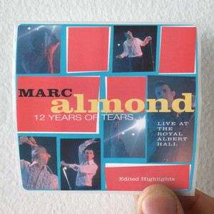 Marc Almond 12 Years Of Tears Live At The Royal Albert Hall Edited Highl Album Cover Sticker