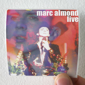 Marc Almond Live In Concert Album Cover Sticker