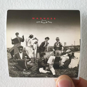 Madness The Rise Fall Album Cover Sticker Madness The Rise Fall Album Cover Sticker