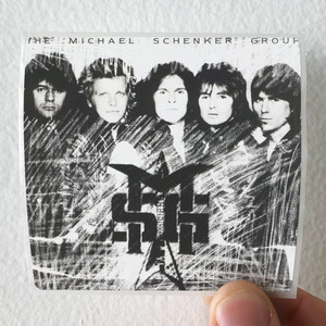 Michael Schenker Group Msg Album Cover Sticker