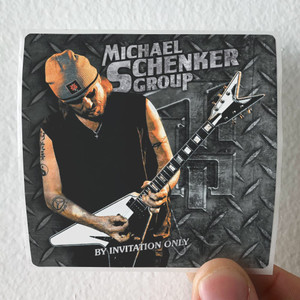 Michael Schenker Group By Invitation Only Album Cover Sticker