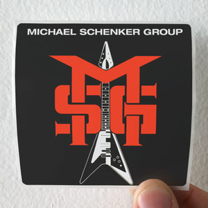 Michael Schenker Group Msg 1 Album Cover Sticker Michael Schenker Group Msg 1 Album Cover Sticker
