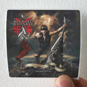 Michael Schenker Group Immortal Album Cover Sticker