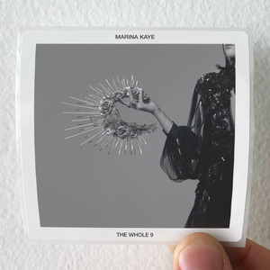 Marina Kaye The Whole 9 Album Cover Sticker Marina Kaye The Whole 9 Album Cover Sticker
