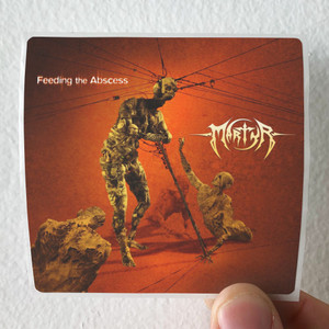 Martyr Feeding The Abscess Album Cover Sticker