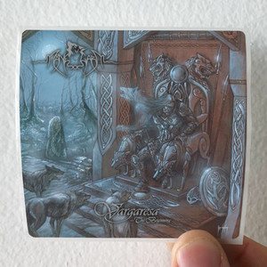 Manegarm Vargaresa The Beginning Album Cover Sticker Manegarm Vargaresa The Beginning Album Cover Sticker