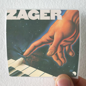 Michael Zager Band Zager Album Cover Sticker
