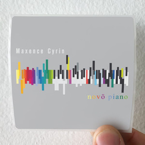 Maxence Cyrin Nov Piano Album Cover Sticker Maxence Cyrin Nov Piano Album Cover Sticker