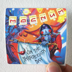 Magnum On The Thirteenth Day Album Cover Sticker