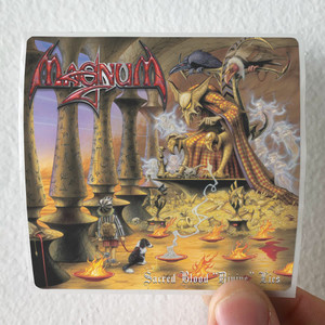 Magnum Sacred Blood Divine Lies Album Cover Sticker