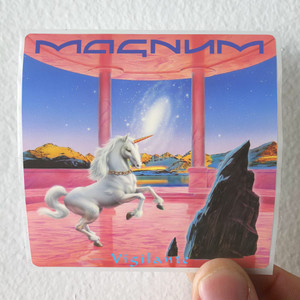 Magnum Vigilante Album Cover Sticker Magnum Vigilante Album Cover Sticker
