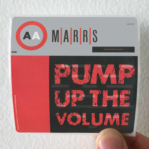 MARRS Pump Up The Volume 1 Album Cover Sticker MARRS Pump Up The Volume 1 Album Cover Sticker