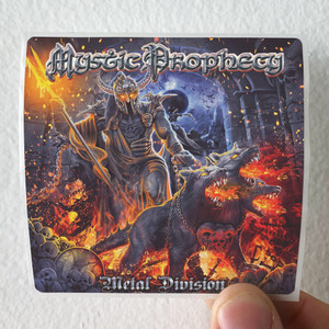 Mystic Prophecy Metal Division Album Cover Sticker Mystic Prophecy Metal Division Album Cover Sticker