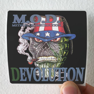 MOD Devolution Album Cover Sticker MOD Devolution Album Cover Sticker