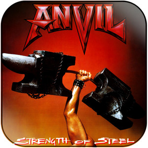 Anvil Strength Of Steel-2 Album Cover Sticker Album Cover Sticker
