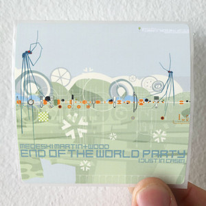 Medeski Martin and Wood End Of The World Party Just In Case Album Cover Sticker