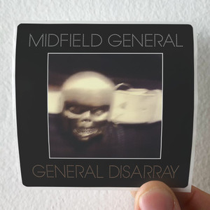 Midfield General General Disarray Album Cover Sticker