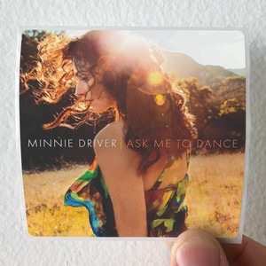 Minnie Driver Ask Me To Dance Album Cover Sticker Minnie Driver Ask Me To Dance Album Cover Sticker