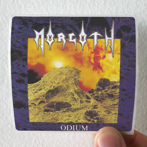 Morgoth Odium 1 Album Cover Sticker Morgoth Odium 1 Album Cover Sticker