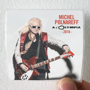 Michel Polnareff Olympia 2016 Album Cover Sticker