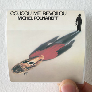 Michel Polnareff Coucou Me Revoilou Album Cover Sticker