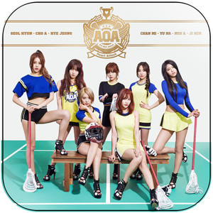 AOA Heart Attack Album Cover Sticker Album Cover Sticker AOA Heart Attack Album Cover Sticker Album Cover Sticker