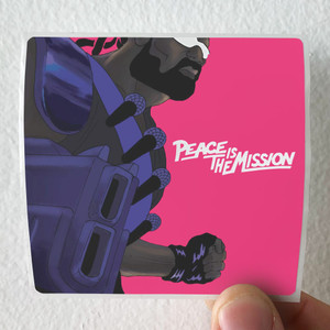 Major Lazer Peace Is The Mission Album Cover Sticker