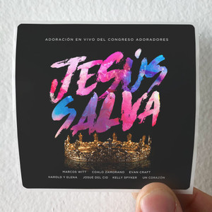 Marcos Witt Jess Salva Album Cover Sticker