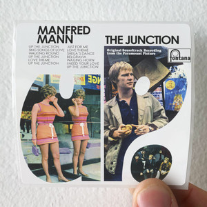 Manfred Mann Up The Junction Album Cover Sticker Manfred Mann Up The Junction Album Cover Sticker