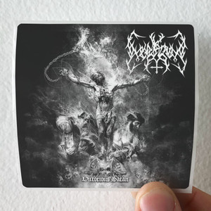 Morknatt Victorious Satan Album Cover Sticker