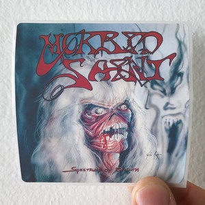 Morbid Saint Spectrum Of Death Album Cover Sticker Morbid Saint Spectrum Of Death Album Cover Sticker