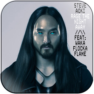 Steve Aoki Rage The Night Away Album Cover Sticker Album Cover Sticker