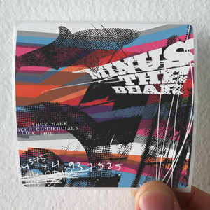 Minus the Bear They Make Beer Commercials Like This Album Cover Sticker Minus the Bear They Make Beer Commercials Like This Album Cover Sticker