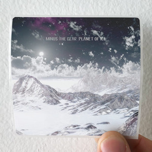 Minus the Bear Planet Of Ice Album Cover Sticker Minus the Bear Planet Of Ice Album Cover Sticker