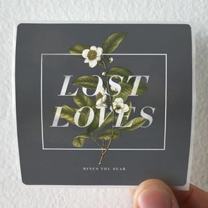 Minus the Bear Lost Loves Album Cover Sticker