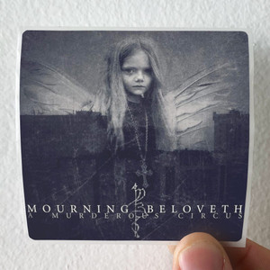 Mourning Beloveth A Murderous Circus Album Cover Sticker Mourning Beloveth A Murderous Circus Album Cover Sticker