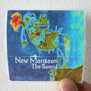 New Monsoon The Sound Album Cover Sticker