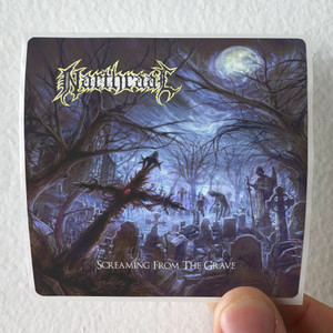 Narthraal Screaming From The Grave Album Cover Sticker Narthraal Screaming From The Grave Album Cover Sticker