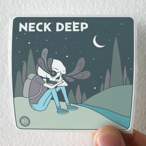 Neck Deep Tour Split Album Cover Sticker