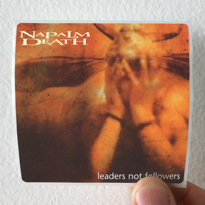 Napalm Death Leaders Not Followers 1 Album Cover Sticker Napalm Death Leaders Not Followers 1 Album Cover Sticker