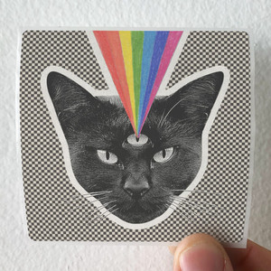 Never Shout Never Black Cat Album Cover Sticker