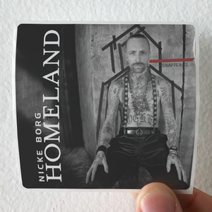 Nicke Borg Homeland Chapter 2 Album Cover Sticker Nicke Borg Homeland Chapter 2 Album Cover Sticker