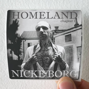 Nicke Borg Homeland Chapter 1 Album Cover Sticker Nicke Borg Homeland Chapter 1 Album Cover Sticker