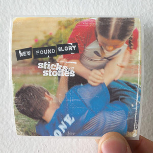 New Found Glory Sticks And Stones Album Cover Sticker New Found Glory Sticks And Stones Album Cover Sticker