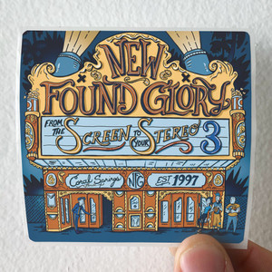 New Found Glory From The Screen To Your Stereo 3 Album Cover Sticker New Found Glory From The Screen To Your Stereo 3 Album Cover Sticker