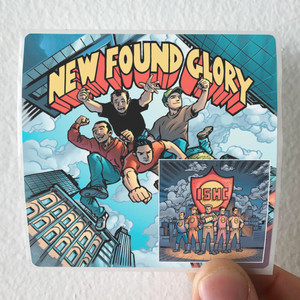New Found Glory Tip Of The Iceberg 1 Album Cover Sticker New Found Glory Tip Of The Iceberg 1 Album Cover Sticker