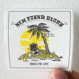 New Found Glory Makes Me Sick 1 Album Cover Sticker New Found Glory Makes Me Sick 1 Album Cover Sticker