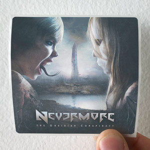 Nevermore The Obsidian Conspiracy Album Cover Sticker Nevermore The Obsidian Conspiracy Album Cover Sticker