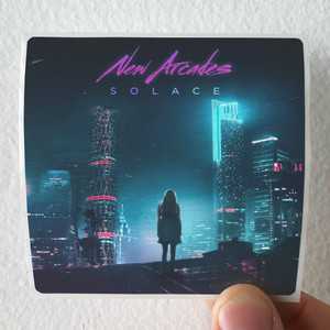 New Arcades Solace Album Cover Sticker